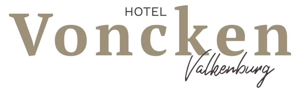 Marketing Hotel Voncken Logo met Payoff Donker